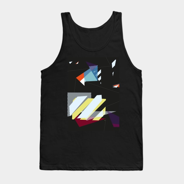 Abstract#163 Tank Top by process22